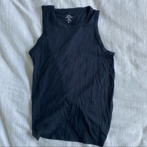 JCrew Black Open Back Tanktop
